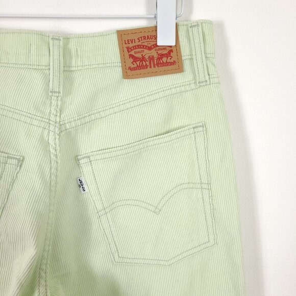 Levi’s Green Straight Leg Corduroy Pants - Picture 7 of 10